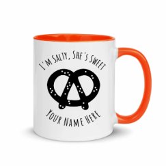 11oz Ceramic Mug with Color Inside