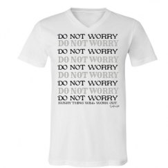 Unisex V-Neck Jersey Tee