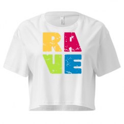 Ladies Festival Cali Crop Top Tee