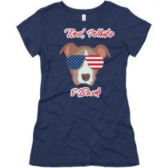 Ladies Slim Fit Super Soft Triblend Tee