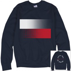 Indian's Plain Striped Sweatshir