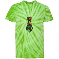 Youth Tie-Dye Cyclone Pinwheel Tee