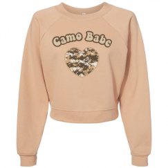 Women's Raglan Pullover Fleece