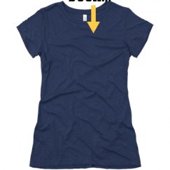Ladies Slim Fit Super Soft Triblend Tee