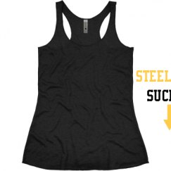 Ladies Slim Fit Super Soft Racerback Triblend Tank