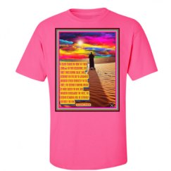 Unisex Ultra Cotton Safety Neon Crewneck Tee