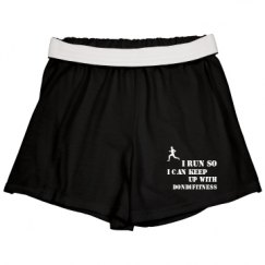 Slim Fit Cheer Shorts