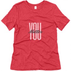 Ladies Relaxed Fit Super Soft Triblend Tee