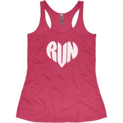 RUN HEART GRAPHIC 