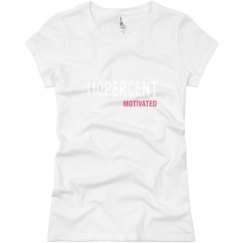 Ladies Slim Fit Basic Promo Jersey Tee