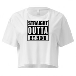 Ladies Festival Cali Crop Top Tee