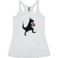 Ladies Slim Fit Super Soft Racerback Triblend Tank