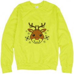 Unisex Neon Crewneck Sweatshirt