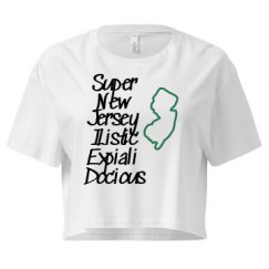 Ladies Festival Cali Crop Top Tee