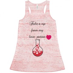 Ladies Flowy Racerback Tank