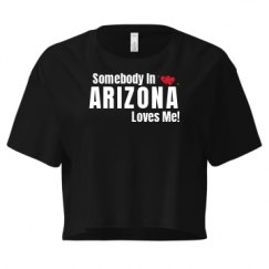 Ladies Festival Cali Crop Top Tee