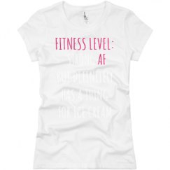 Ladies Slim Fit Basic Promo Jersey Tee