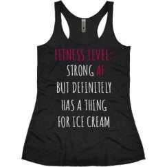 Ladies Slim Fit Super Soft Racerback Triblend Tank