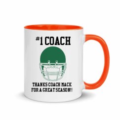 11oz Ceramic Mug with Color Inside