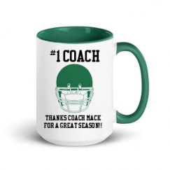 15oz Ceramic Mug with Color Inside