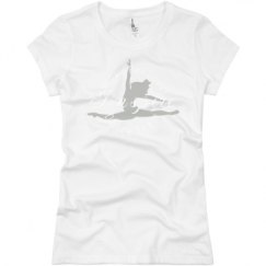 Ladies Slim Fit Basic Promo Jersey Tee