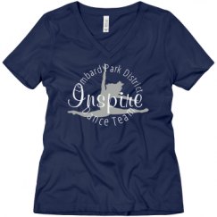 Ladies Relaxed Fit V-Neck Tee
