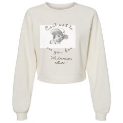 Women's Raglan Pullover Fleece