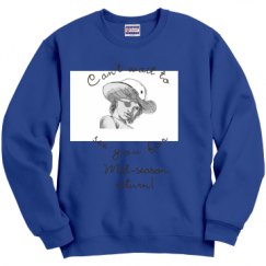 Unisex Film and Foil Crewneck Sweatshirt