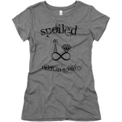 Ladies Slim Fit Super Soft Triblend Tee