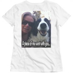 A piece of me went with you