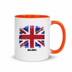 11oz Ceramic Mug with Color Inside