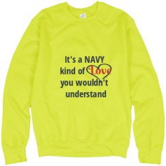 Unisex Neon Crewneck Sweatshirt