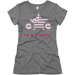 Ladies Slim Fit Super Soft Triblend Tee