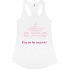 Ladies Slim Fit Racerback Tank Top