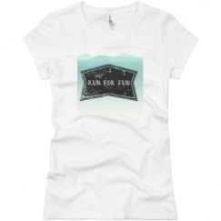 Ladies Slim Fit Basic Promo Jersey Tee