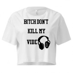 Ladies Festival Cali Crop Top Tee