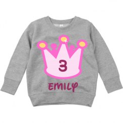 Toddler Crewneck Basic Promo Sweatshirt