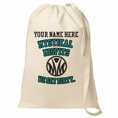 misfits personalized laundry bag