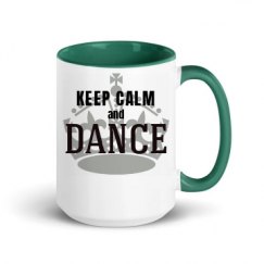 15oz Ceramic Mug with Color Inside