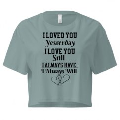 Ladies Festival Cali Crop Top Tee