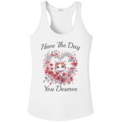 Ladies Athletic Performance Racerback Tank