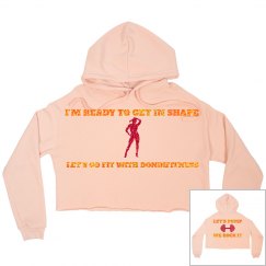 DONDIFITNESS LADIES FIT TOP HOODIE SWEAT JACKET