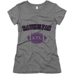 Ladies Slim Fit Super Soft Triblend Tee