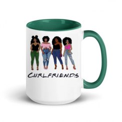 15oz Ceramic Mug with Color Inside