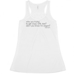 Ladies Flowy Racerback Tank