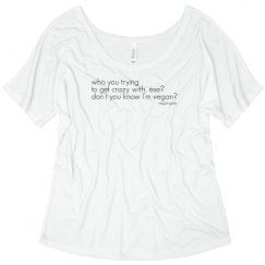 Ladies Flowy Slouchy Tee