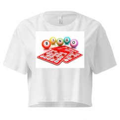 Ladies Festival Cali Crop Top Tee