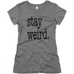 Ladies Slim Fit Super Soft Triblend Tee