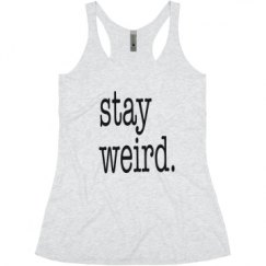 Ladies Slim Fit Super Soft Racerback Triblend Tank