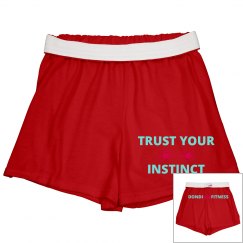DONDIFITNESS LADIES CHEER SHORTS